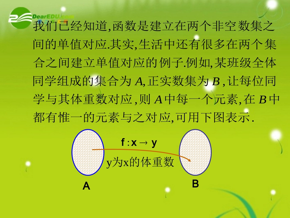 高中数学 第二章21-9映射的概念课件 苏教版必修1 课件_第3页