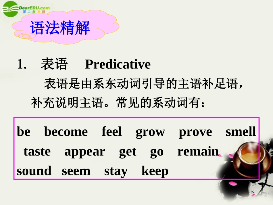 高中英语 Unit3(Australia)Grammar 课件4 新人教版选修9 课件_第2页