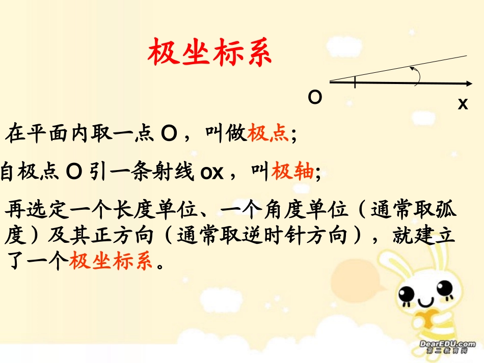 高二数学极坐标系 新课标 人教版选修2-3 课件_第3页