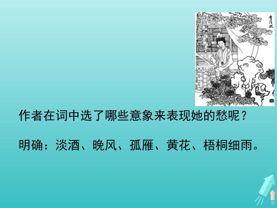 高中语文第二单元第7课声声慢课件2新人教版必修4 课件_第2页