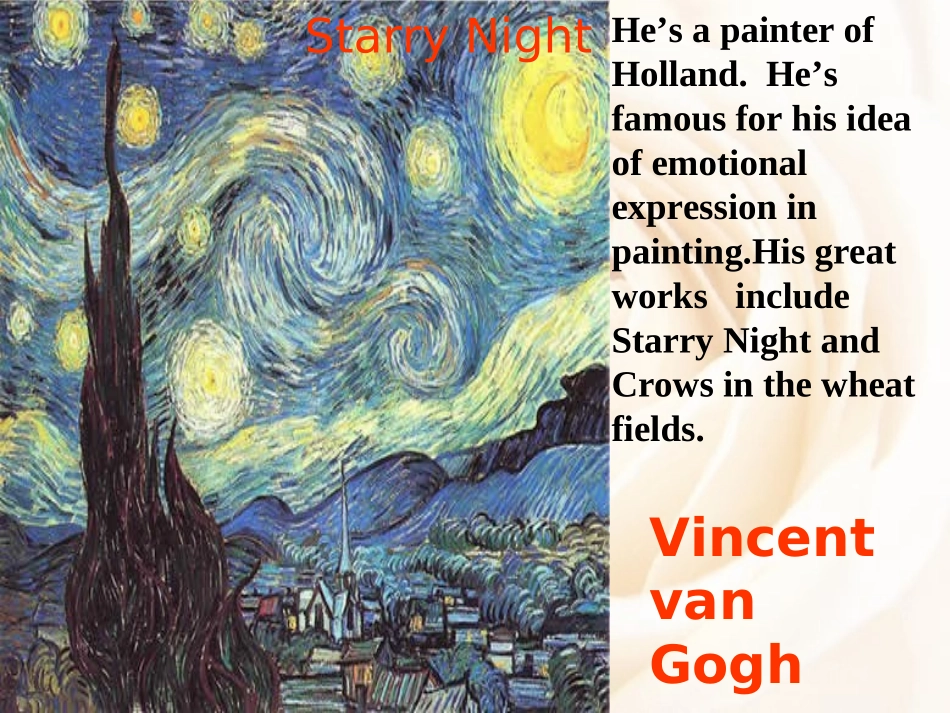 高一英语Unit12 Art and literature 人教版 课件_第2页