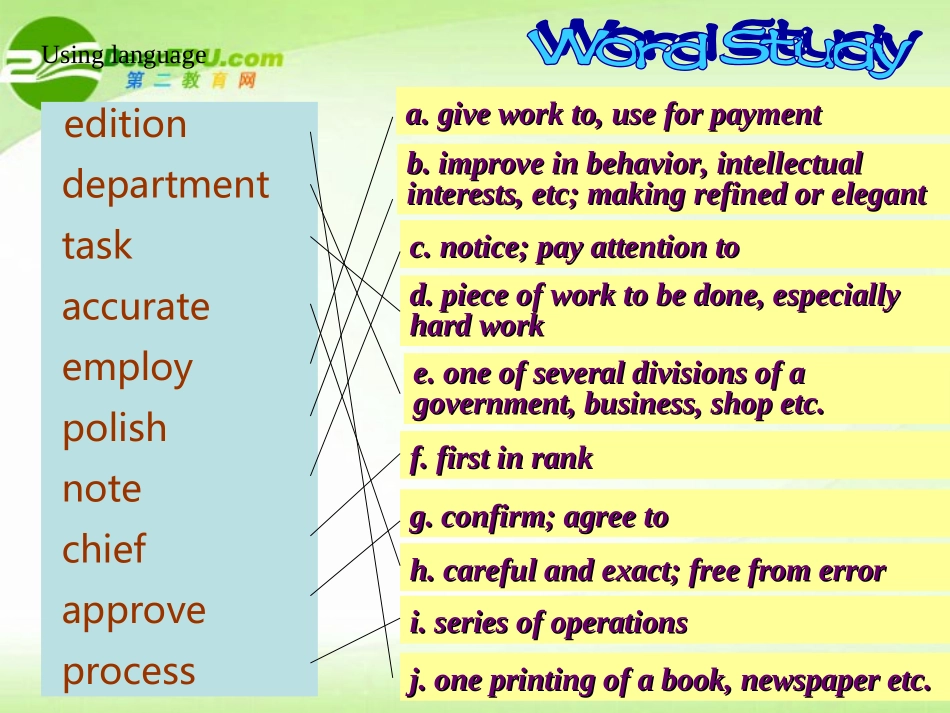 高中英语 Unit4 Using Language课件 新人教版必修5 课件_第2页