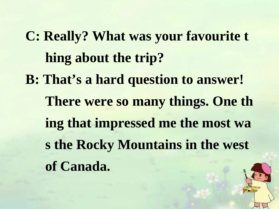 高中英语 Unit 5 Speaking课件_第3页