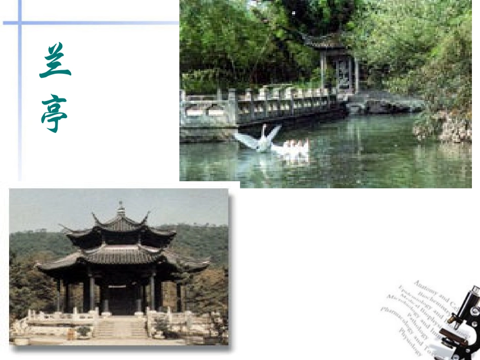 高中语文 第四单元之(兰亭集序)课件 语文版必修3 课件_第1页