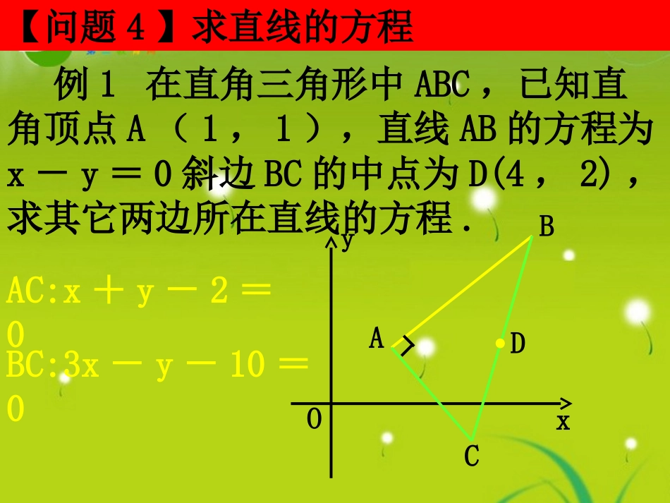 高中数学 32(直线的方程)课件 新人教A版必修2 课件_第3页