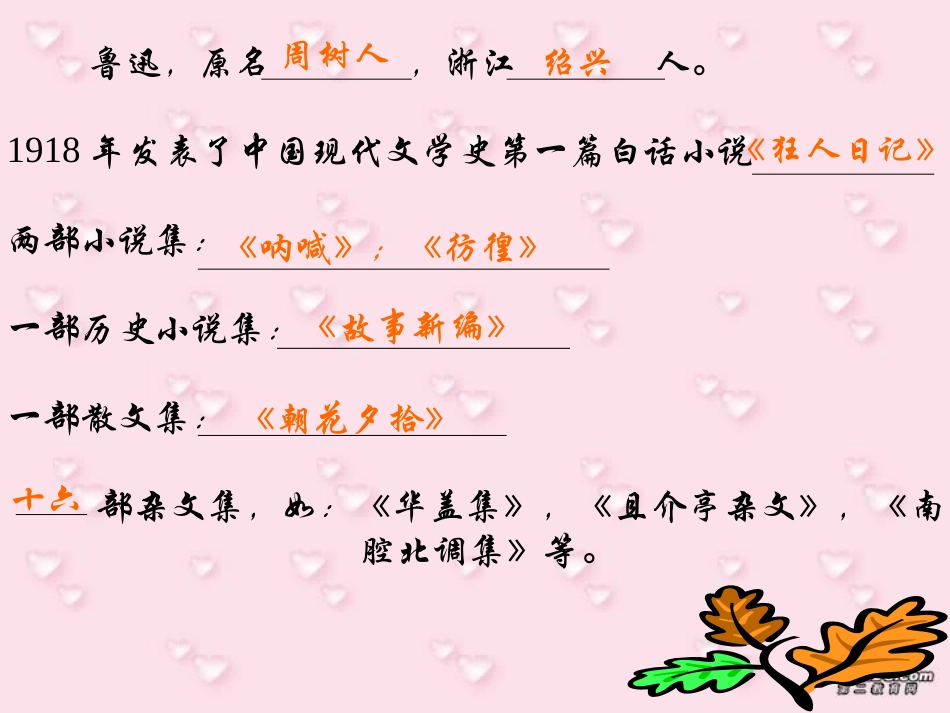 第四单元 第十三课灯下漫笔 人教版 课件_第1页