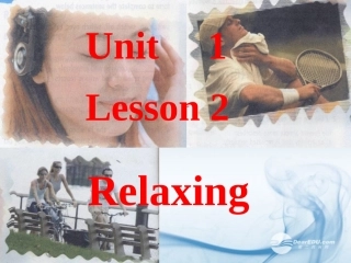 高一英语(unit1 lesson2)课件