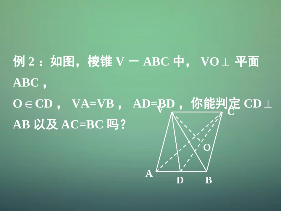 高中数学 23直线、平面垂直的判定及其性质综合课件 新人教A版必修2 课件_第3页