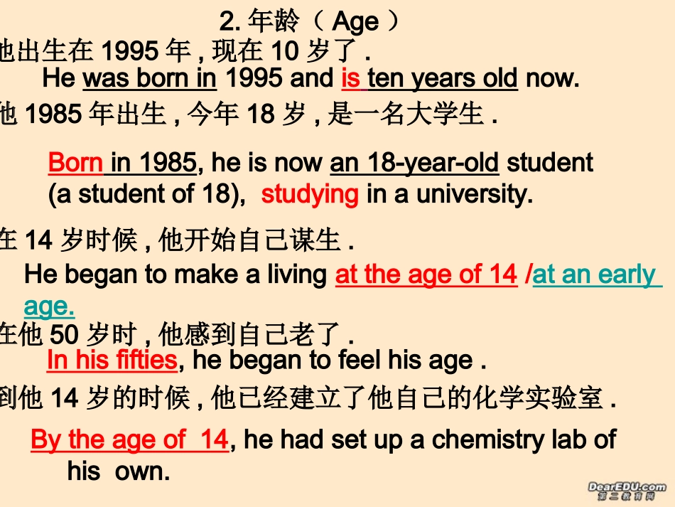 浙江省杭州地区高二英语Unit2 Writing写人 课件_第2页