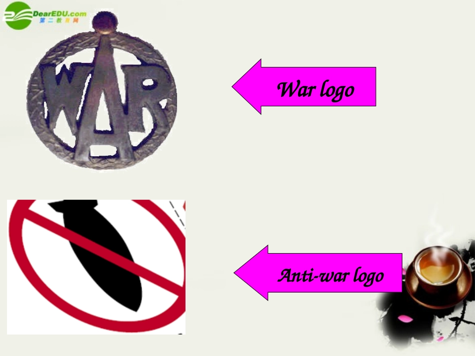 高中英语 Module 6 War and Peace vocabulary and reading课件 外研版选修6 课件_第2页