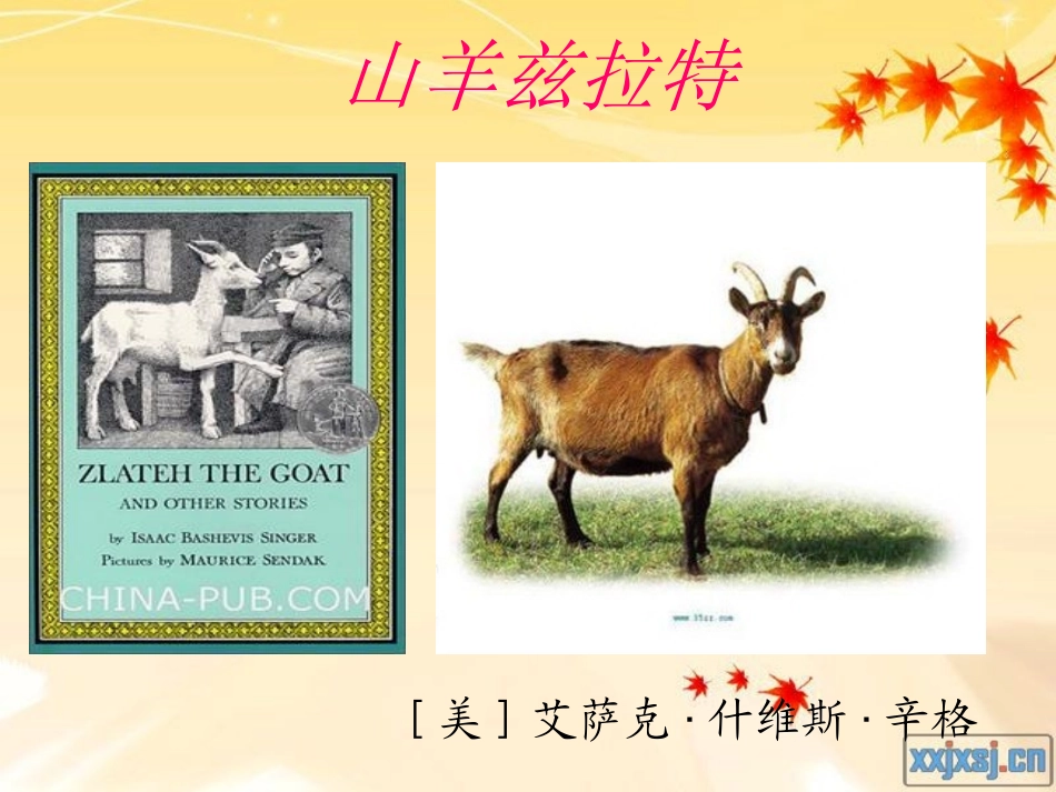 高中语文(山羊兹拉特)课件5 新人教版选修 课件_第1页