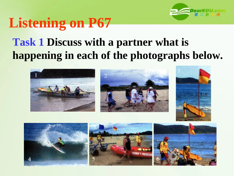 高中英语 Unit3 Australia-Listening课件 新人教选修9 课件_第2页