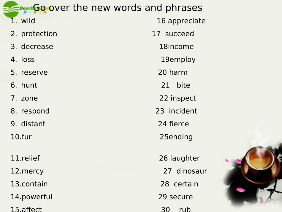 高中英语 unit4language points课件 新人教版必修2 课件_第2页