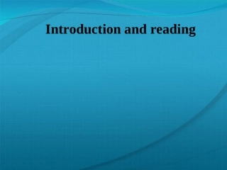 高中英语 Module 1 Introduction课件 外研版必修4 课件