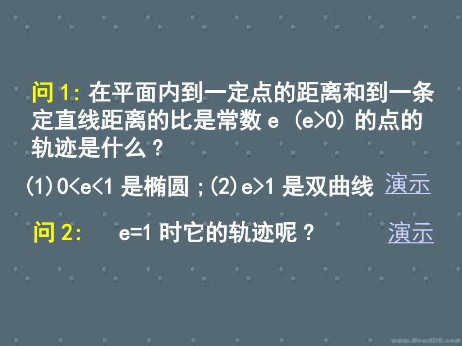 高一数学抛物线[原创] 课件_第2页