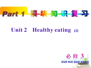 高考英语第一轮单元知识点复习课件55 课件