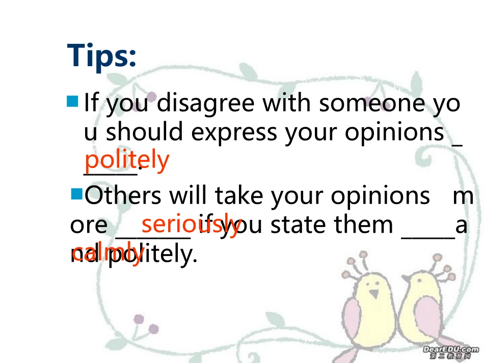 高二英语Unit1 Task2 牛津版 课件_第3页