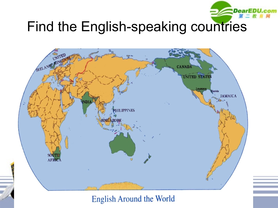 高中英语 Unit2 English around the world(reading)课件 新人教版必修1 课件_第2页