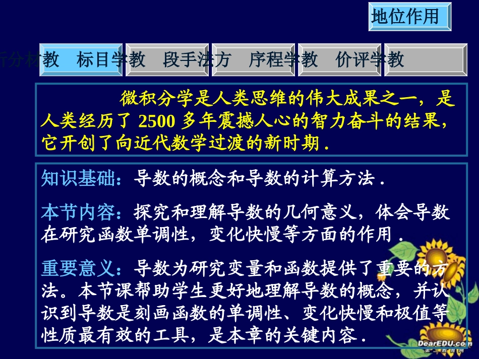 高二数学导数的几何意义课件 苏教版 课件_第3页