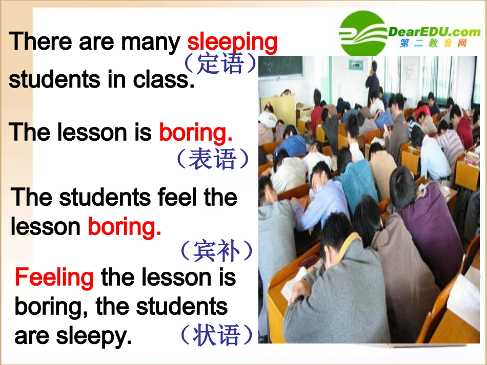 高中英语 现在分词上课用葛卫红课件 牛津版必修5 课件_第2页