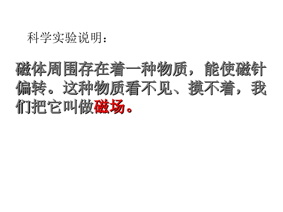 磁场  磁感线 地磁场 八年级物理下册磁场课件 新课标 人教版 八年级物理下册磁场课件 新课标 人教版_第3页