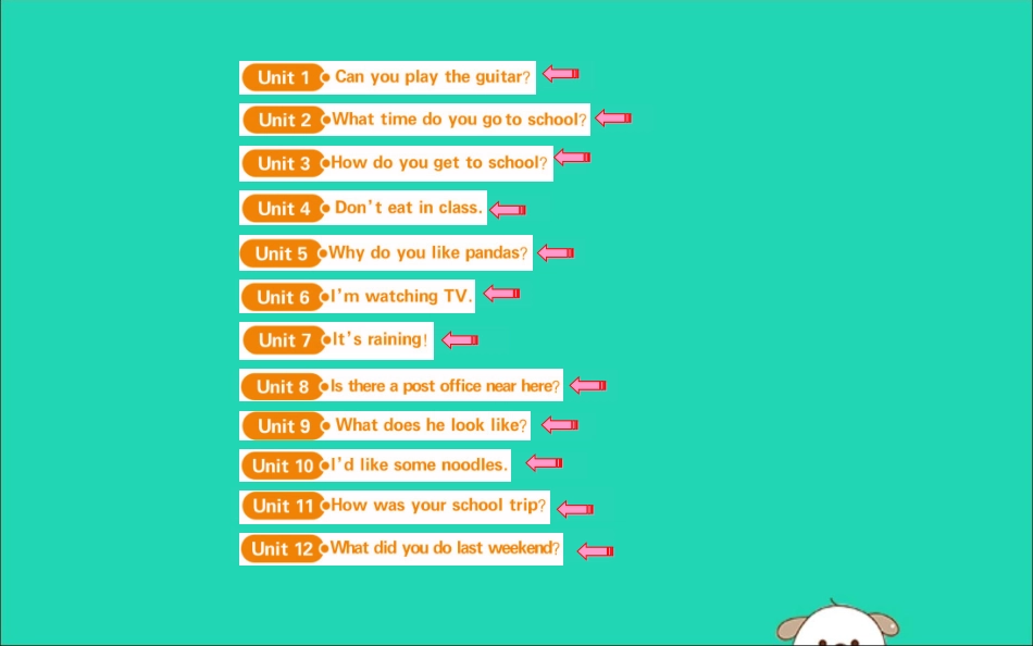 版七年级英语下册 目录 (新版)人教新目标版 素材_第1页