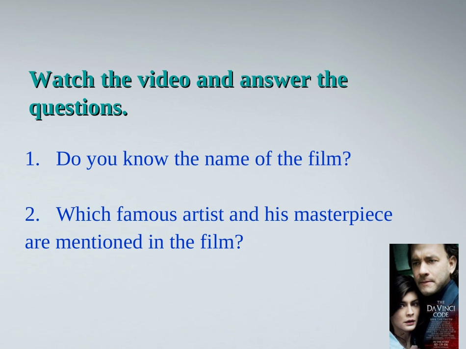 高中英语 m8u3-reading1课件 牛津版选修8 课件_第2页