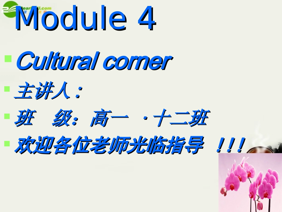 高中英语 Book2 Module4 cultural corner课件 外研版必修2 课件_第2页