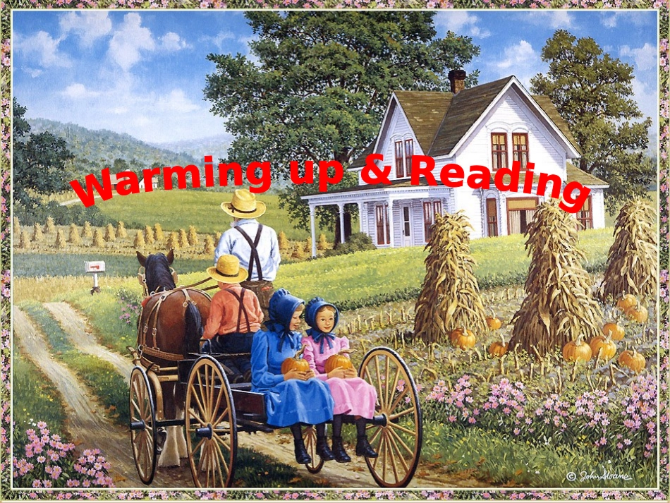 高中英语 unit2 working the land 课件 新人教版必修4 课件_第2页