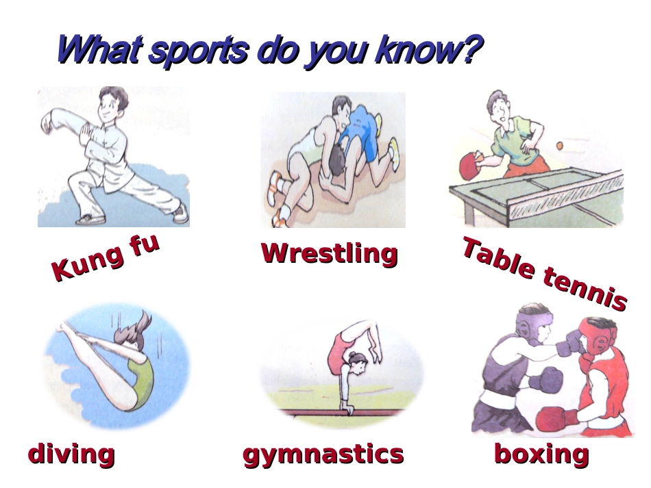 高中英语 Unit2 Sporting events Sports-Events-Extensive-Reading精品课件 牛津译林版必修4 课件_第2页