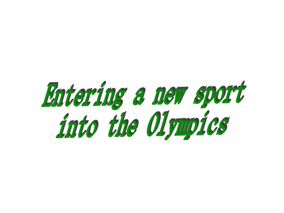 高中英语 Unit2 Sporting events Sports-Events-Extensive-Reading精品课件 牛津译林版必修4 课件_第3页