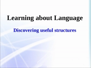 高一英语(Discovering Useful Structures)课件2 课件