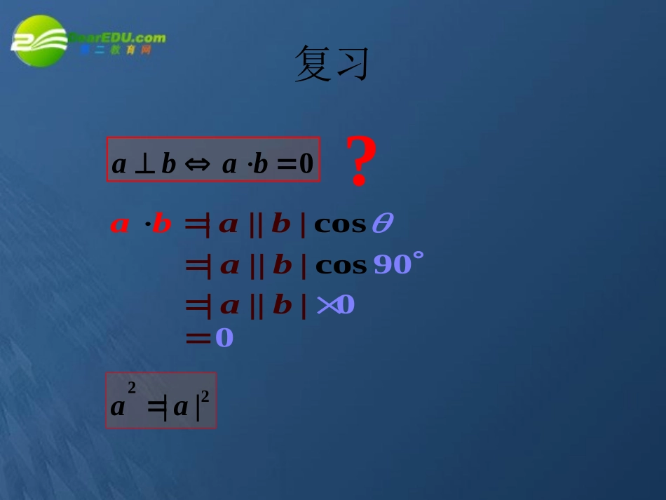 高中数学 25(平面向量应用举例)课件 苏教版必修4 课件_第3页