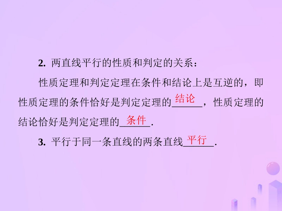 秋季八年级数学上册 第七章 平行线的证明 7.4 平行线的性质导学课件 (新版)北师大版 课件_第3页