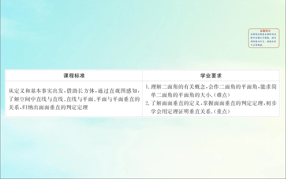 高中数学 第二章 点、直线、平面之间的位置关系 232 平面与平面垂直的判定课件 新人教A版必修2 课件_第2页