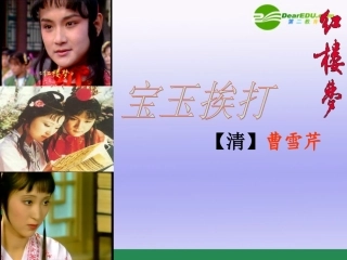 高中语文((宝玉挨打)课件粤教版 课件