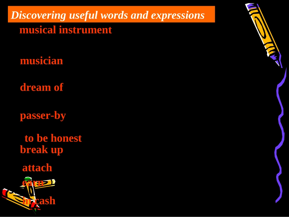 高中英语：Unit 5(Music)课件(2)-Vocabulary and expressions 新人教版必修2 课件_第2页