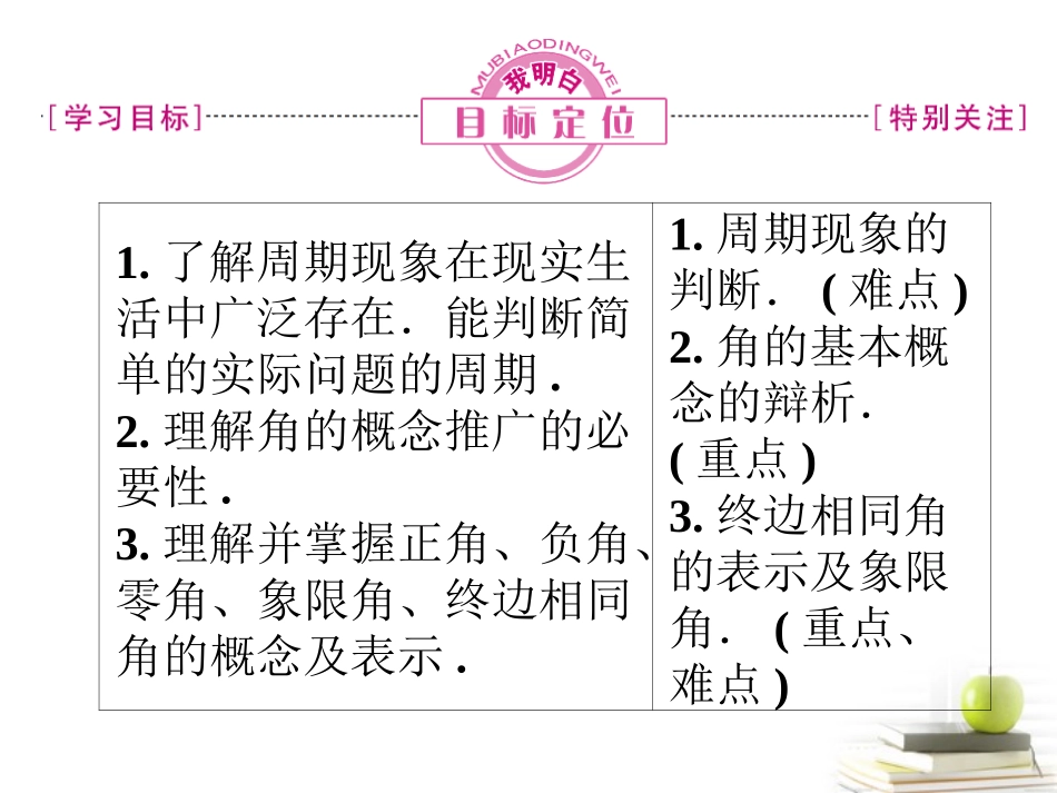 高中数学下学期 11-12角的概念的推广课件 北师大版必修4 课件_第3页