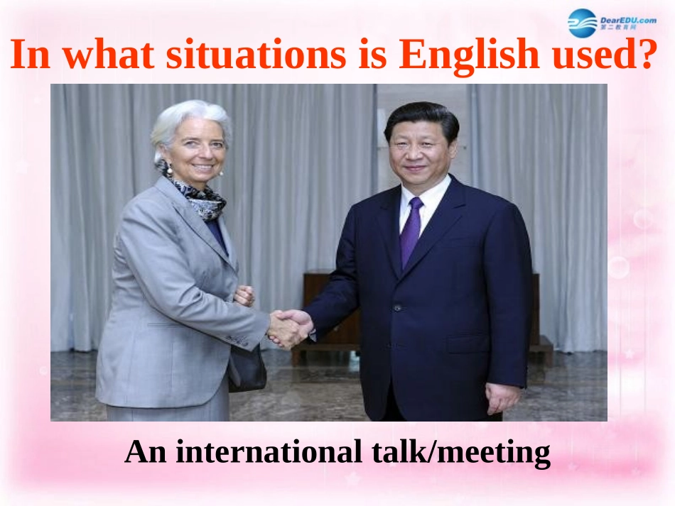 高中英语 Unit 2 English around the world课件 新人教版必修1 课件_第3页