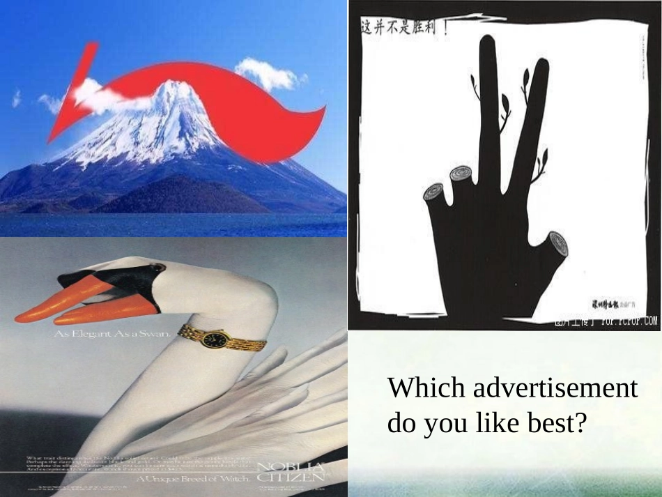 高中英语 unit1 Advertising-welcome课件 牛津译林版必修4 课件_第3页