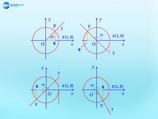 高中数学 12 任意角的三角函数 三角函数线素材 新人教版必修4 素材
