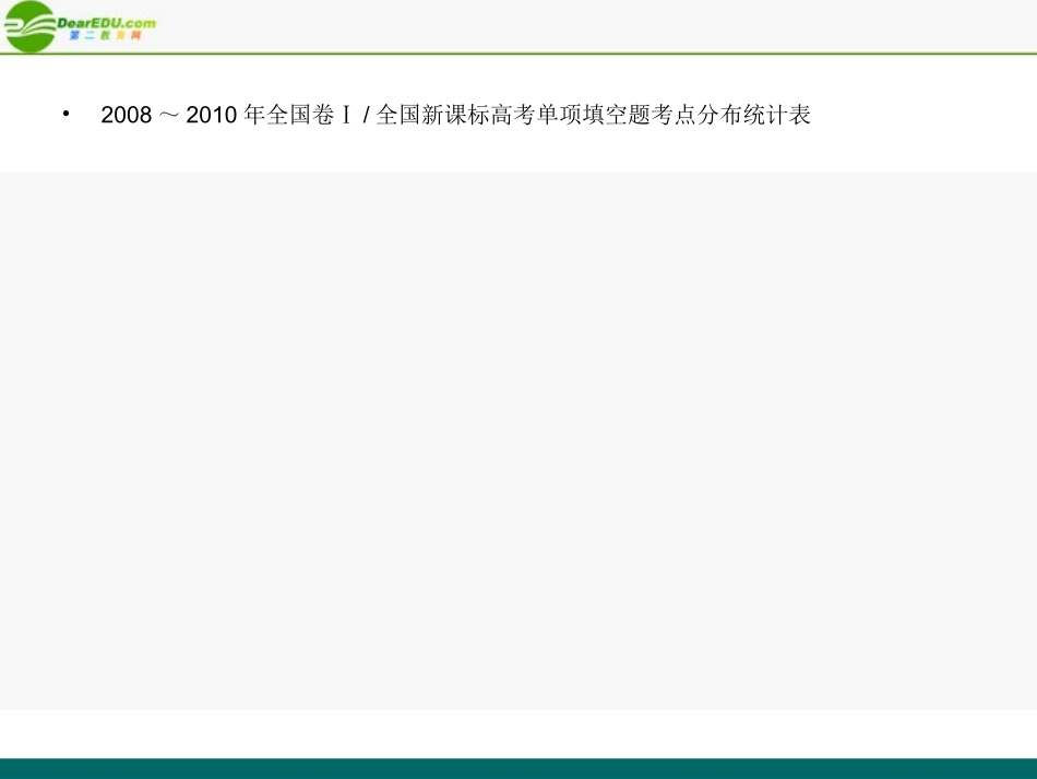 高考英语 重点突破专题复习课件16 课件_第3页