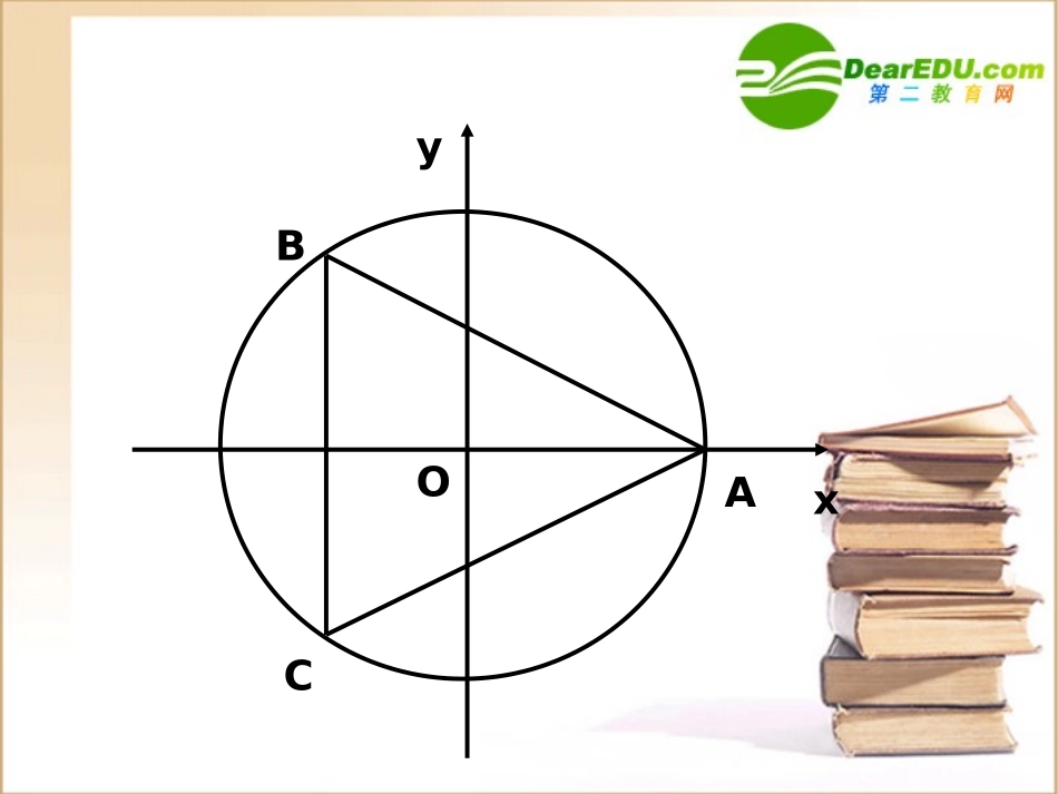 高中数学椭圆的参数方程1新人教A版选修4-4 课件_第3页