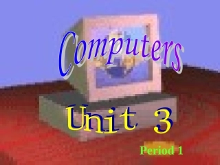 高中英语Unit 3 Computers-words study课件 新课标 人教版 必修2 课件