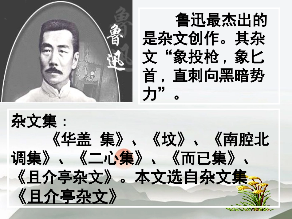 高中语文 第三专题(拿来主义)课件 苏教版必修3 课件_第3页