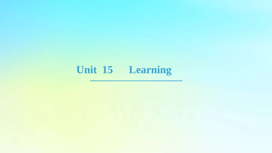高中英语 Unit 15 Learning Section Ⅰ ReadingⅠ Warm up  Lesson 1 课件 北师大版必修5 课件_第1页