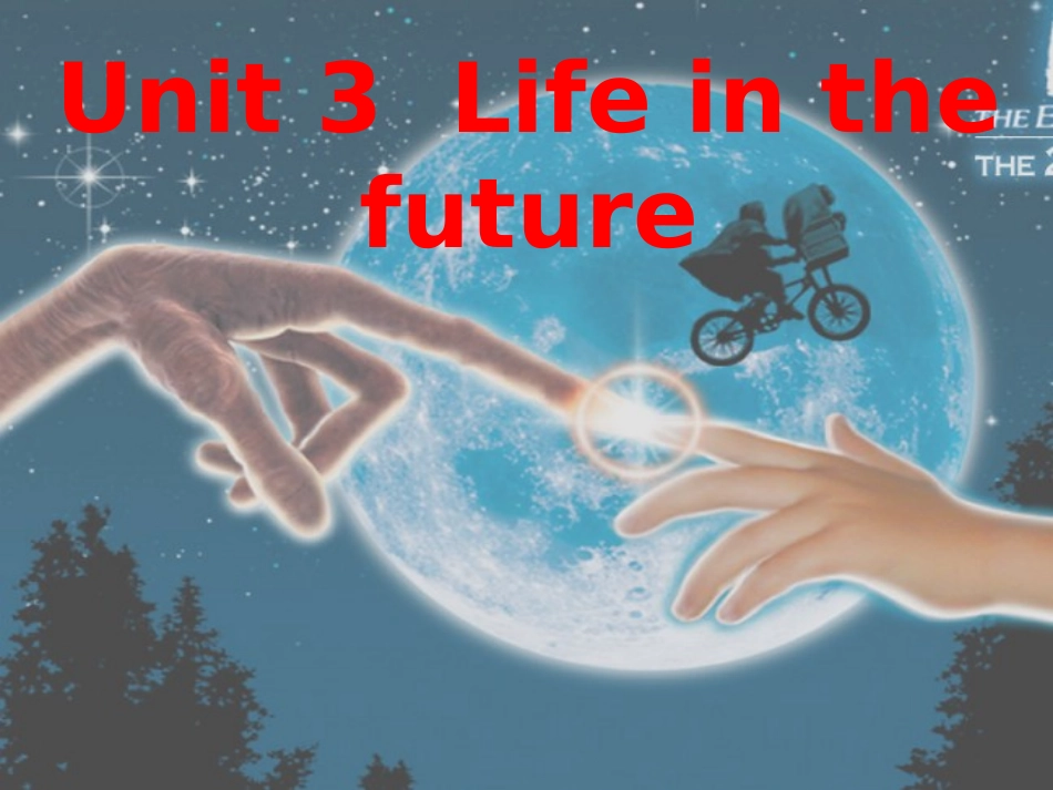 高中英语Unit 3 Life in the future-warming up & reading 课件人教版必修五 课件_第1页