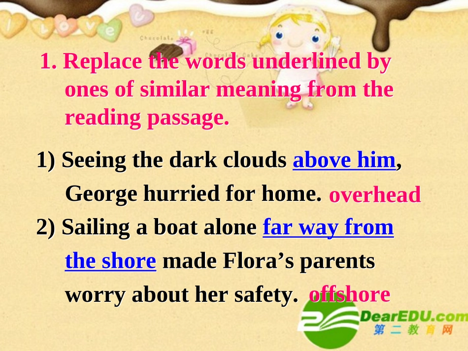 高中英语 Unit2Sailing the oceans-Learning about language课件 新人教选修9 课件_第3页