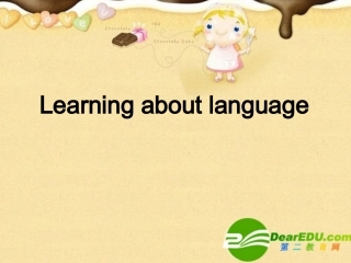 高中英语 Unit2Sailing the oceans-Learning about language课件 新人教选修9 课件