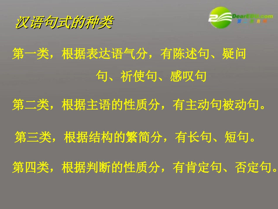 高考语文二轮复习 选用、仿用、变换句式课件5 课件_第2页